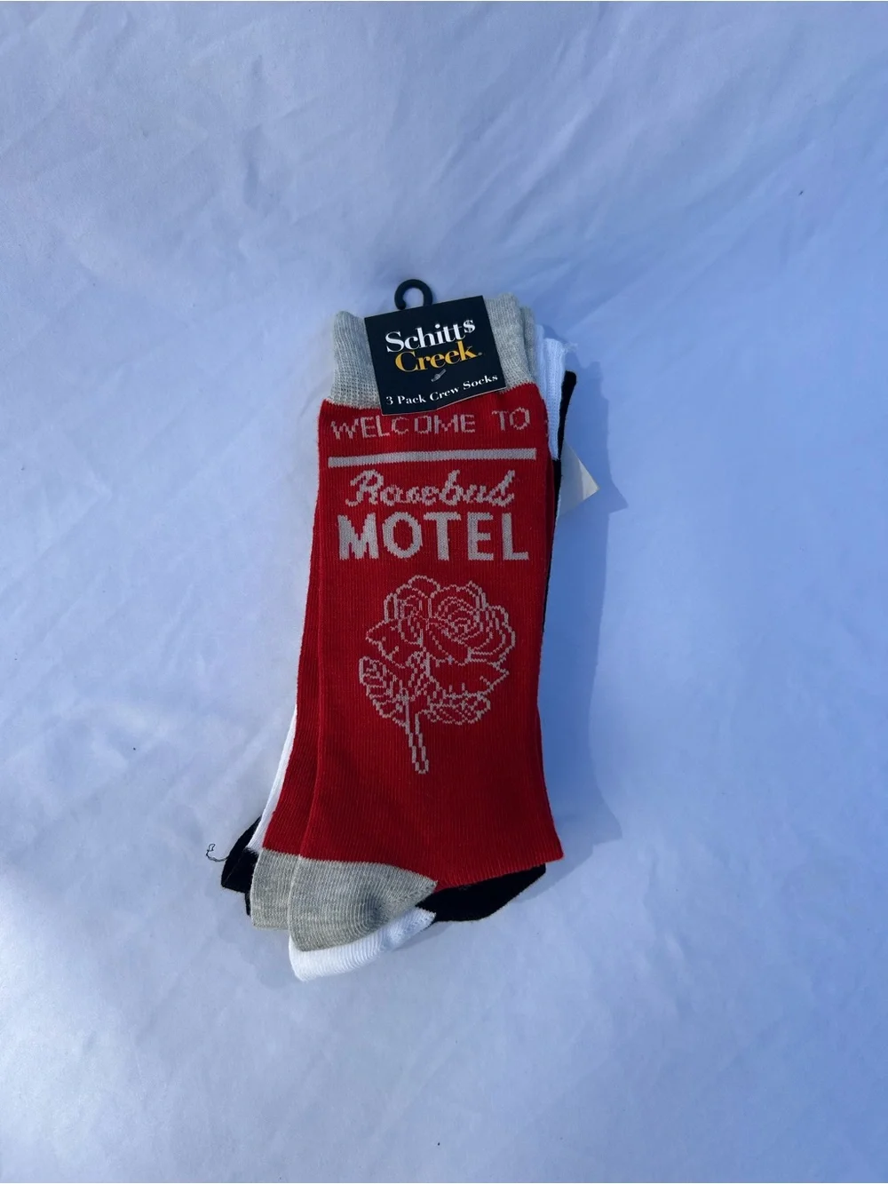 Schitt’s Creek Crew Socks - 3 Pack men’s One size